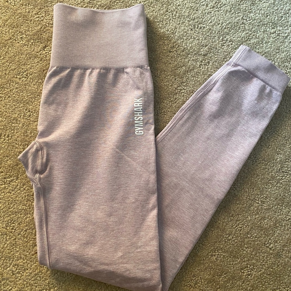 Gymshark Adapt Marl Seamless Leggings light purple